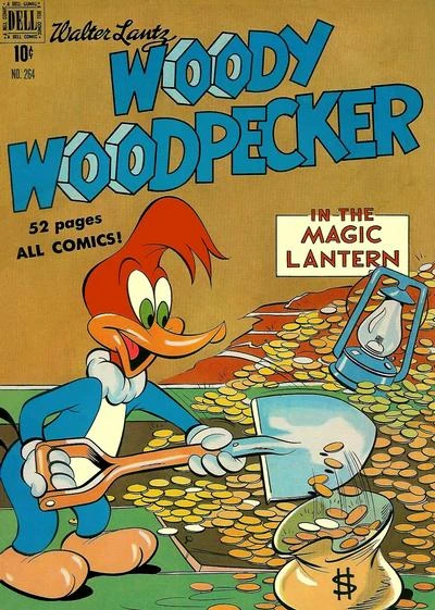 Cover of Walter Lantz Woody Woodpecker in The Magic Lantern