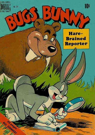 Cover of Bugs Bunny, Harebrained Reporter
