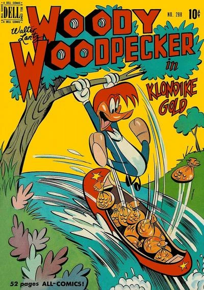 Cover of Walter Lantz Woody Woodpecker in Klondike Gold