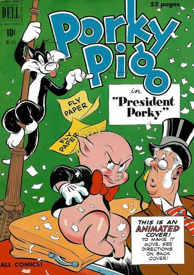 Cover of Porky Pig in President Porky
