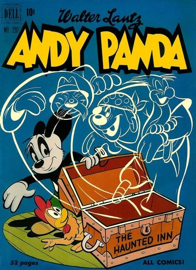 Cover of Walter Lantz Andy Panda in The Haunted Inn