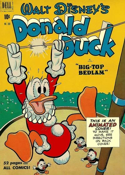 Cover of Walt Disney's Donald Duck : Big-Top Bedlam