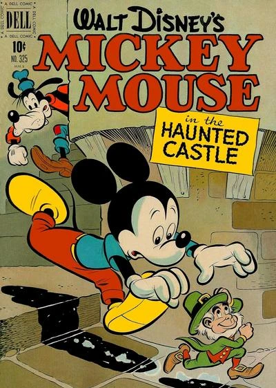 Cover of Walt Disney's Mickey Mouse in the Haunted Castle