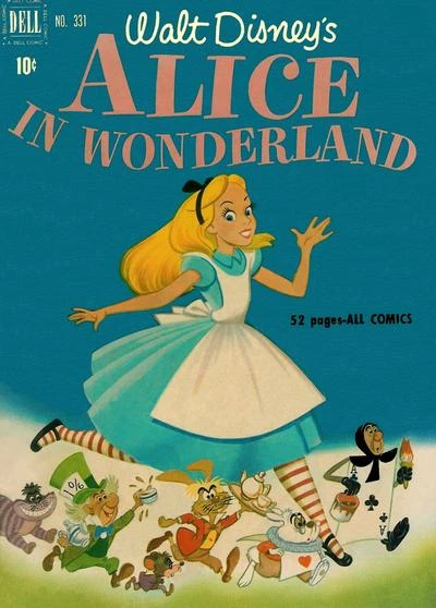 Cover of Walt Disney's Alice in Wonderland