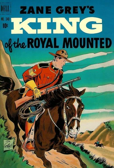 Cover of Zane Grey's King of the Royal Mounted