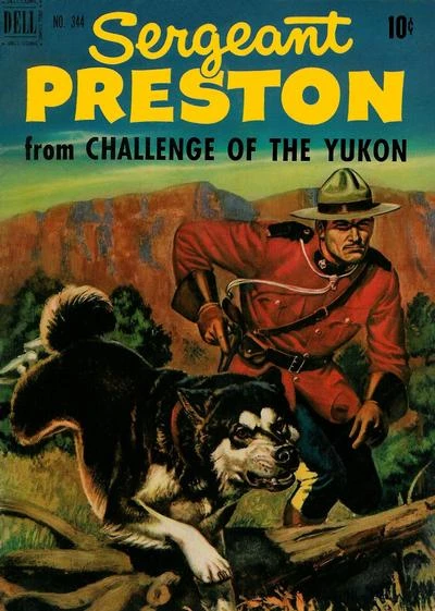 Cover of Sergeant Preston from Challenge of the Yukon