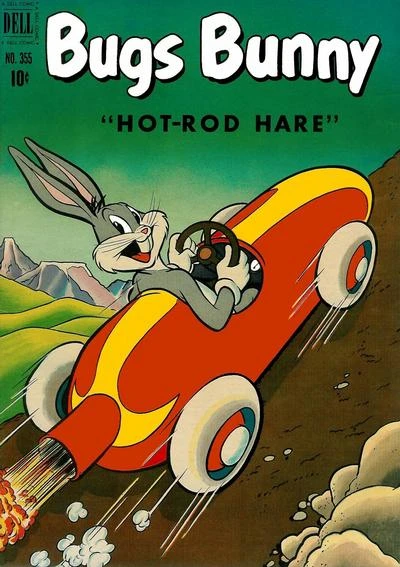 Cover of Bugs Bunny in Hot-Rod Hare