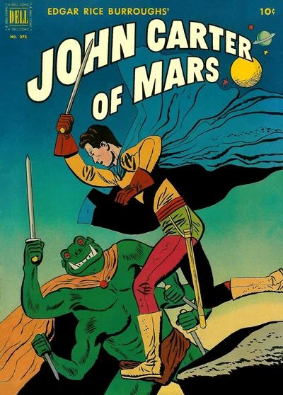 Cover of Edgar Rice Burroughs' John Carter of Mars