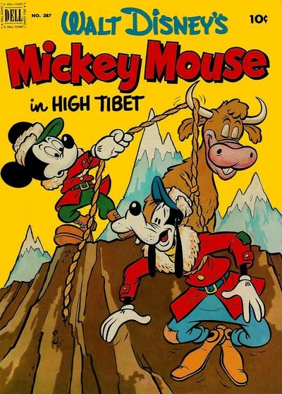 Cover of Walt Disney's Mickey Mouse in High Tibet
