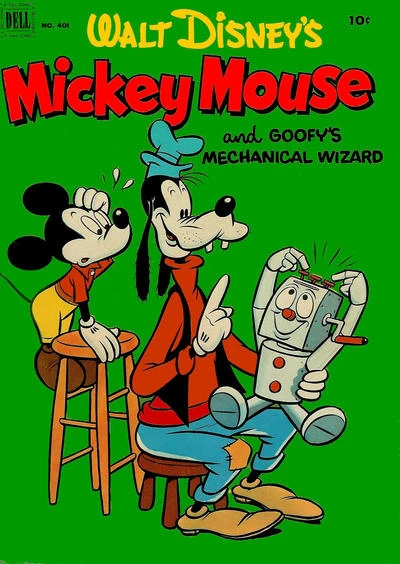 Cover of Walt Disney's Mickey Mouse and Goofy's Mechanical Wizard