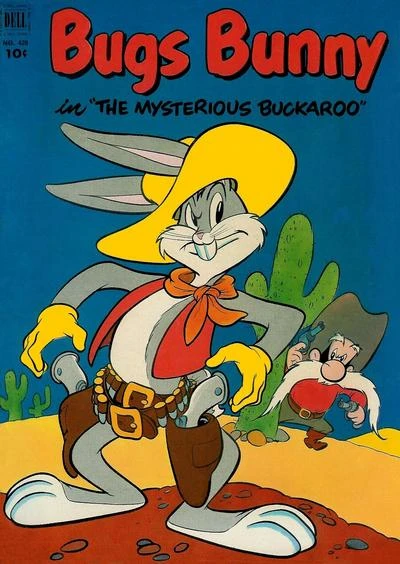 Cover of Bugs Bunny in the Mysterious Buckaroo