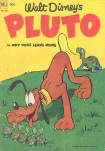 Cover of Walt Disney's Pluto in Why Dogs Leave Home