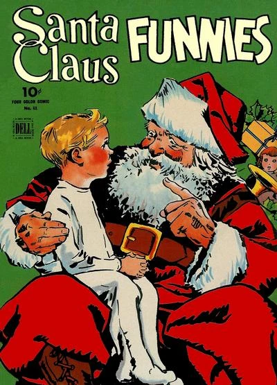 Cover of Santa Claus Funnies