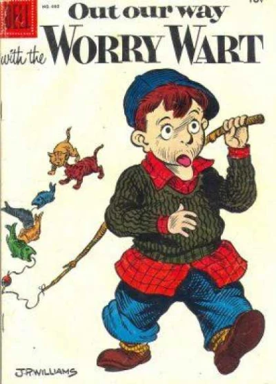 Cover of Out Our Way with the Worry Wart