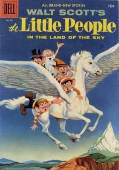 Cover of Walt Scott's the Little People in the Land of the Sky