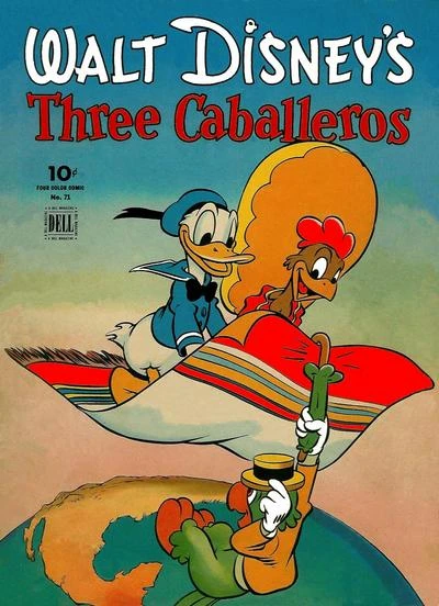 Cover of Walt Disney's Three Caballeros