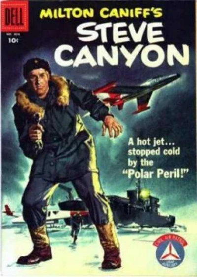 Cover of Milton Caniff's Steve Canyon