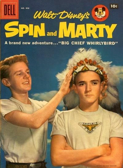 Cover of Walt Disney's Spin and Marty