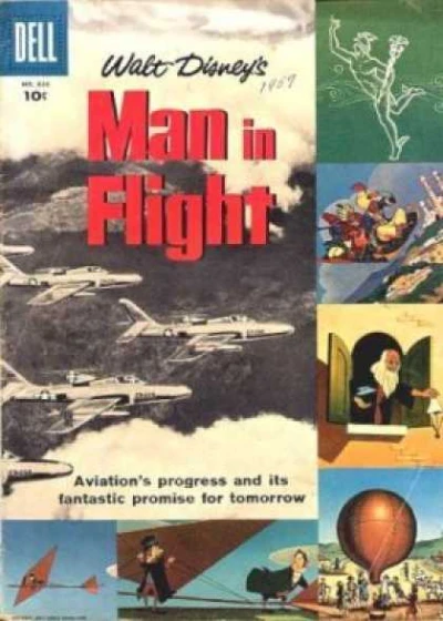 Cover of Walt Disney's Man in Flight