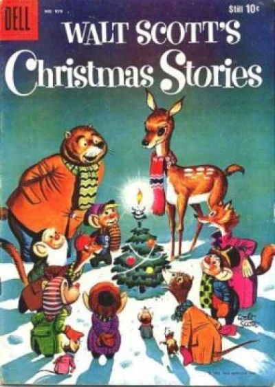 Cover of Walt Scott's Christmas Stories