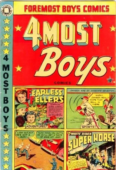 Cover of 4 Most Boys