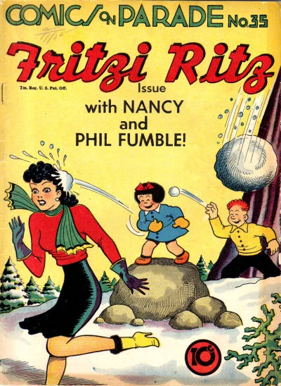 Cover of Fritzi Ritz Issue