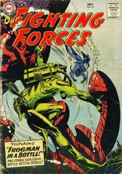 Cover of Frogman in a Bottle