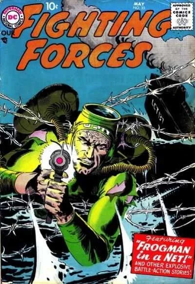 Cover of Frogman in a Net