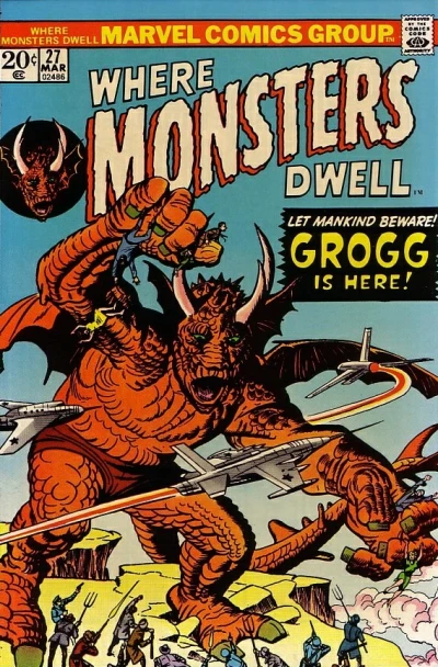 Cover of From Out of the Black Pit Came... Grogg!