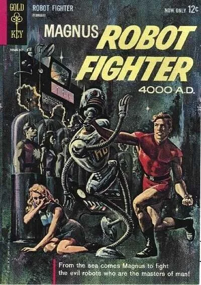 Cover of From the sea comes Magnus to fight the evil robots who are the masters of men!