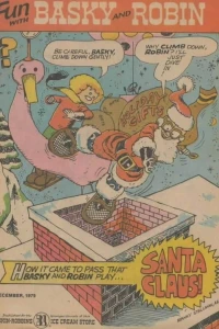 Basky and Robin Play Santa Claus!