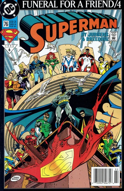 Cover of Funeral for a Friend Part 4: Metropolis Mailbag II