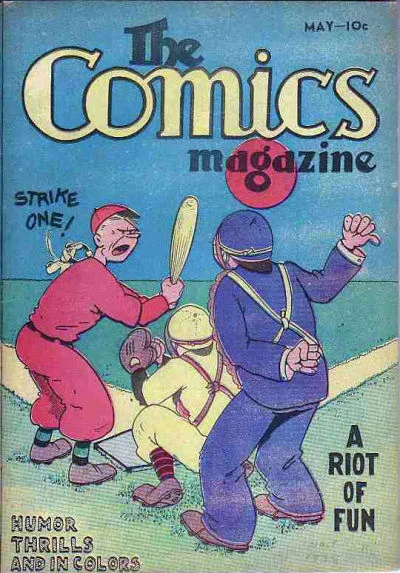 Cover of The Comics Magazine