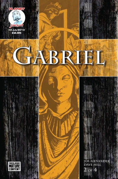 Cover of His Name is Gabriel