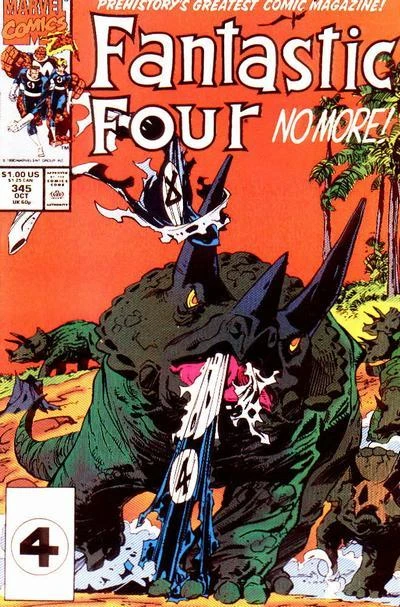 Cover of Fantastic Four No More!