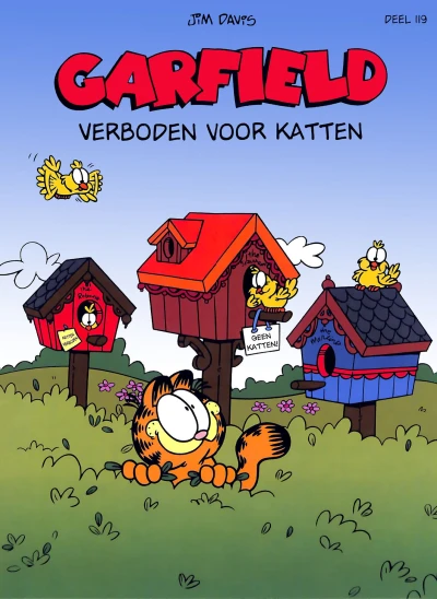 Cover of Garfield verboden voor katten