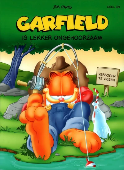 Cover of Garfield is lekker ongehoorzaam