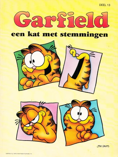 Cover of Garfield een kat met stemmingen