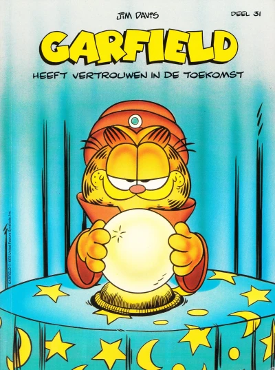 Cover of Garfield heeft vertrouwen in de toekomst