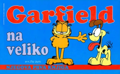 Cover of Garfield na veliko
