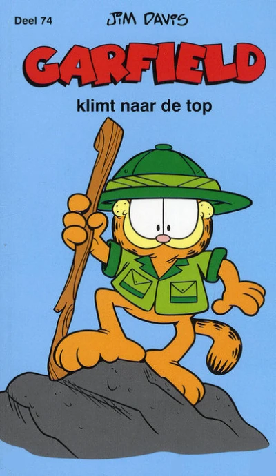 Cover of Garfield klimt naar de top