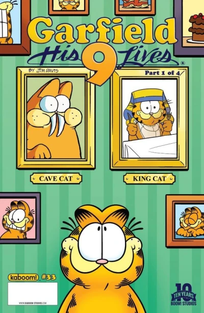 Cover of Garfield: His 9 Lives, Part 1: Cave Cat; King Cat