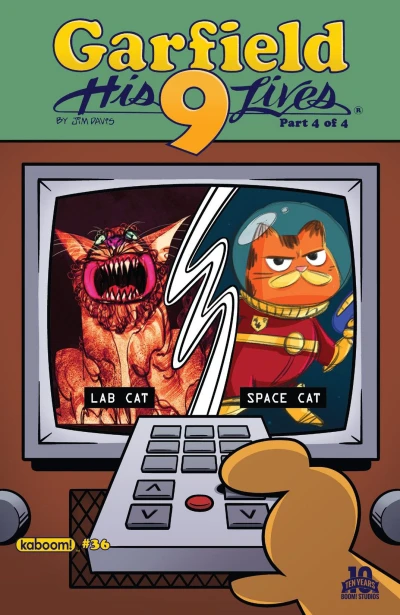 Cover of Garfield: His 9 Lives, Part 4: Lab Cat; Space Cat
