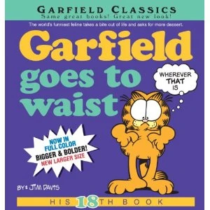 Cover of Garfield goes to waist