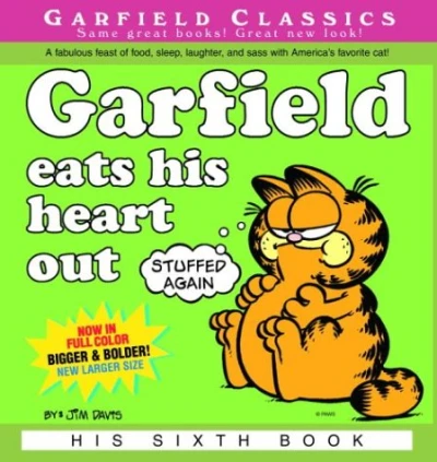 Cover of Garfield Eats His Heart Out
