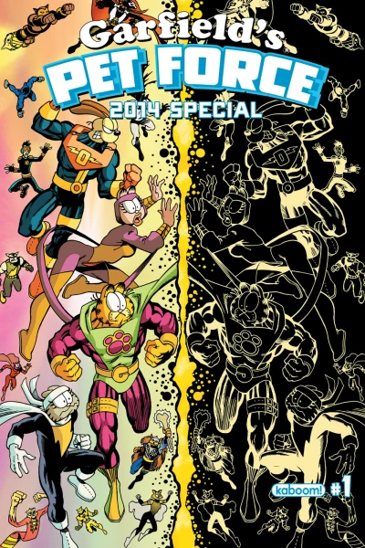 Cover of Cat-Astrophe In the Cosmos!; Pet Force: The Fearsome Four Strikes Back!