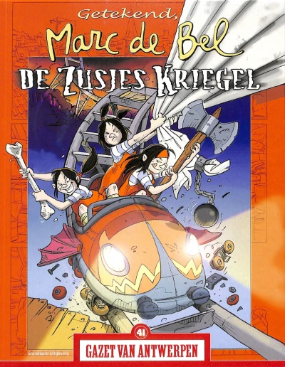 Cover of Getekend, Marc de Bel: De zusjes kriegel