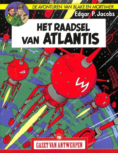 Cover of De Avonturen van Blake en Mortimer: Het raadsel van Atlantis