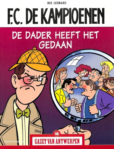 Cover of F.C. de Kampioenen: De dader heeft het gedaan
