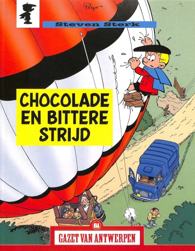 Cover of Steven Sterk: Chocolade en bittere strijd